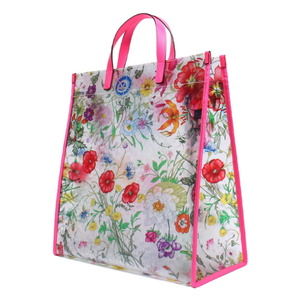 Gucci Tote Flora Clear Bag Vinyl